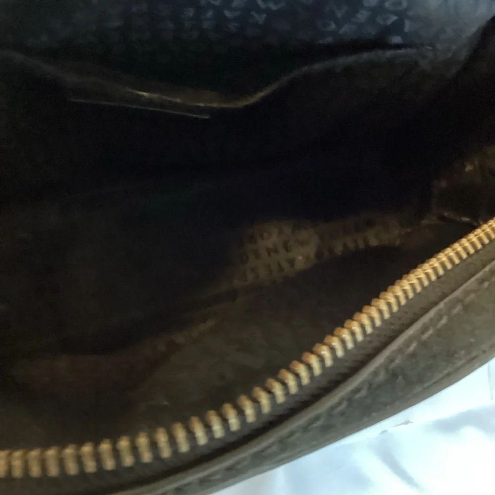 Kate Spade Kay Street Small Felix Satchel Black Pebbled Leather Suede Trim Bag - Picture 10 of 15